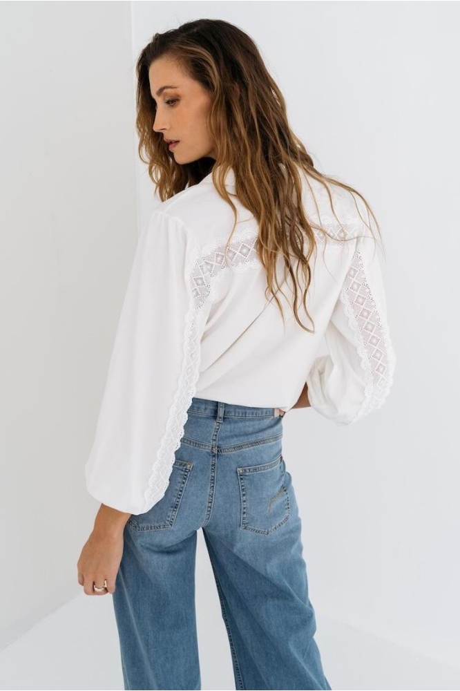 NIRZA BLOUSE SU25 20 306 OFF WHITE